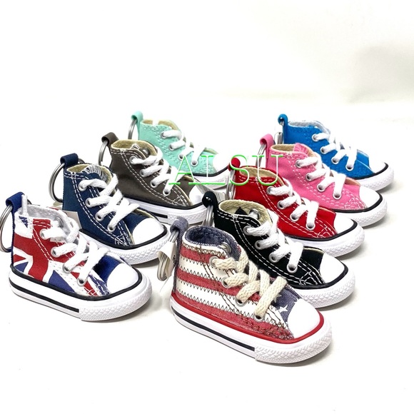 Converse Key Chain Ctas Sneakers Keychain Brown 022859272247 - Picture 3 of 7